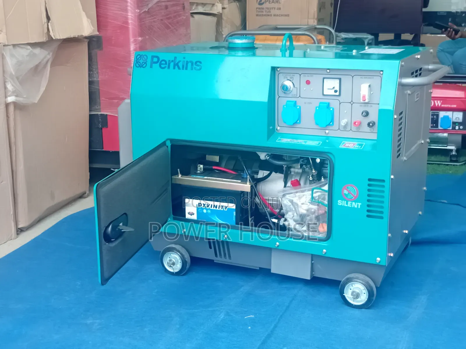 Sampled 10kva 13000watts Generator 10kva Perkins Diesel