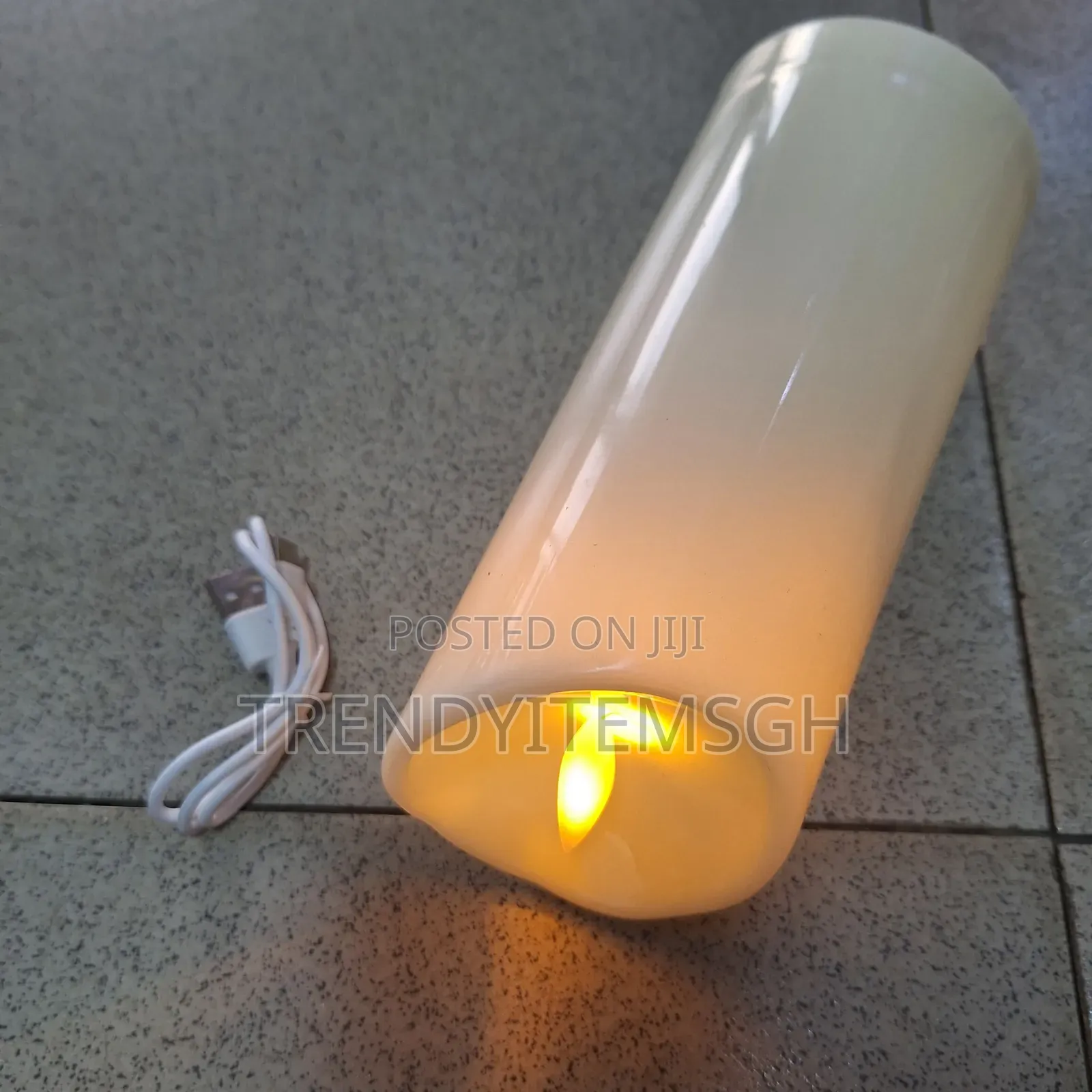 2pcs Rechargeable Led Candle Light (7 Inches)