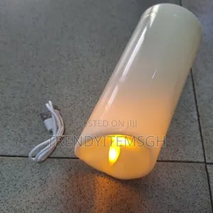 2pcs Rechargeable Led Candle Light (7 Inches)