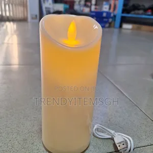 2pcs Rechargeable Led Candle Light (7 Inches)