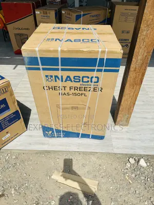 Amazing New Grey Chest Freezer 100l Nasco Nas-150fl
