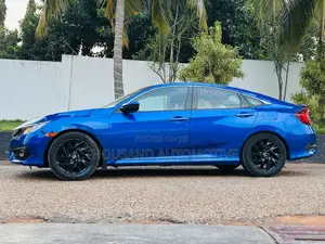 Honda Civic LX 2dr Coupe (2.0L 4cyl) 2017 Blue