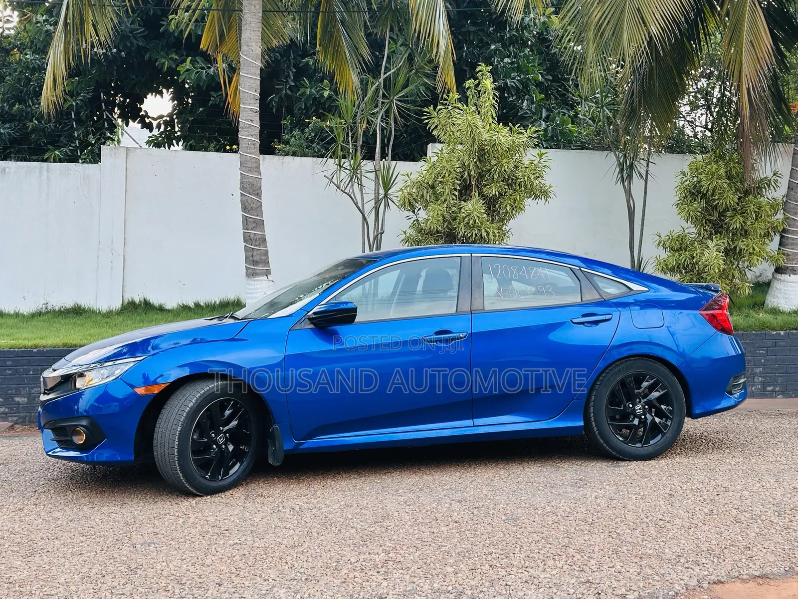 Honda Civic LX 2dr Coupe (2.0L 4cyl) 2017 Blue