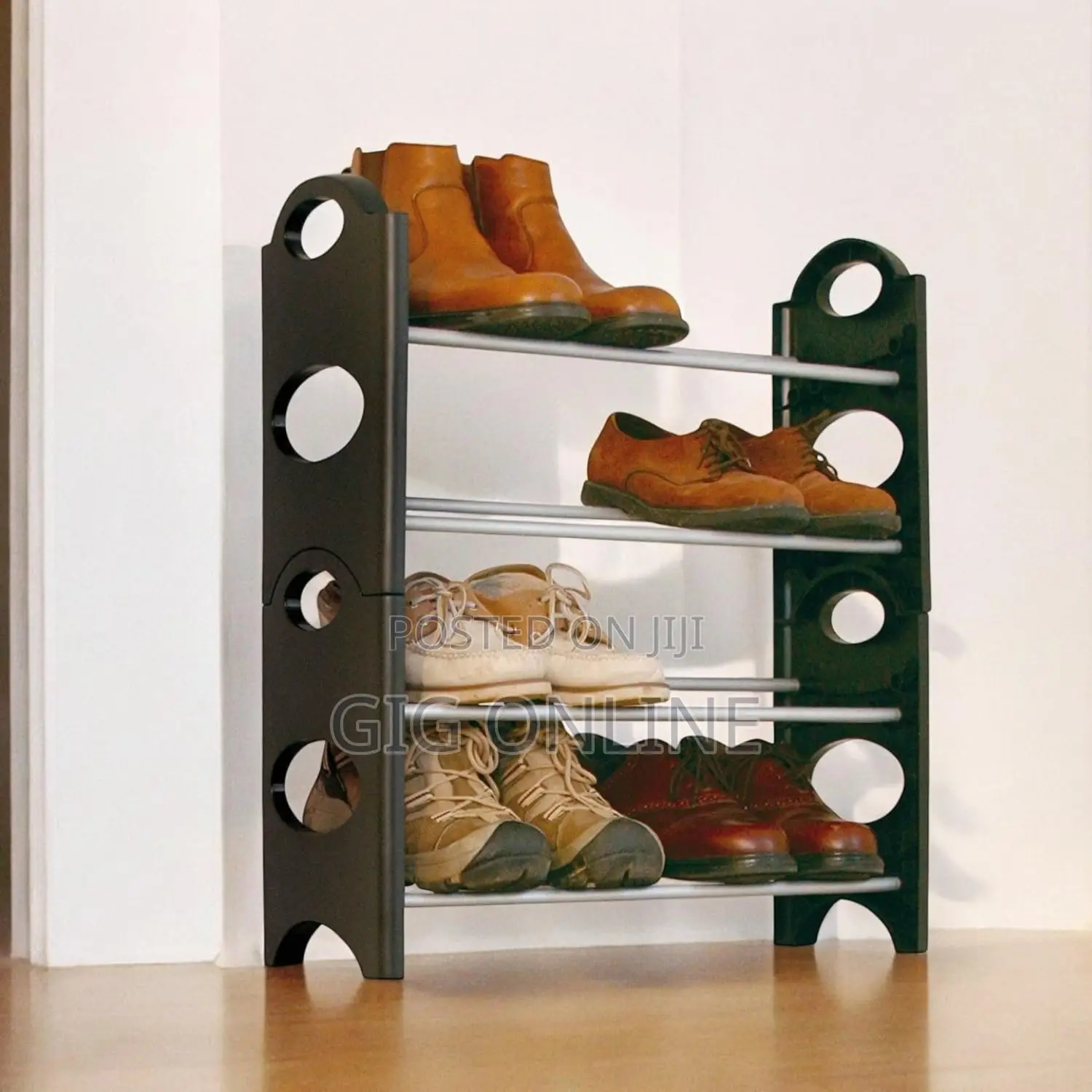 4layer Plastic Shoe Rack