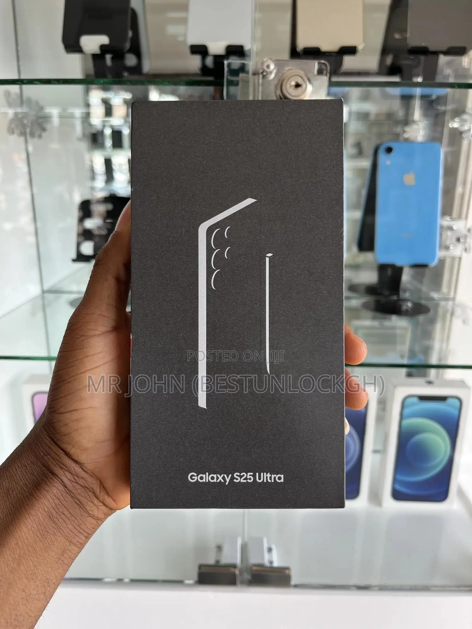 New Samsung Galaxy S25 Ultra 256 GB Black