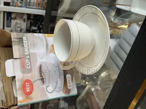 Tea Mug Saucer 8pcs