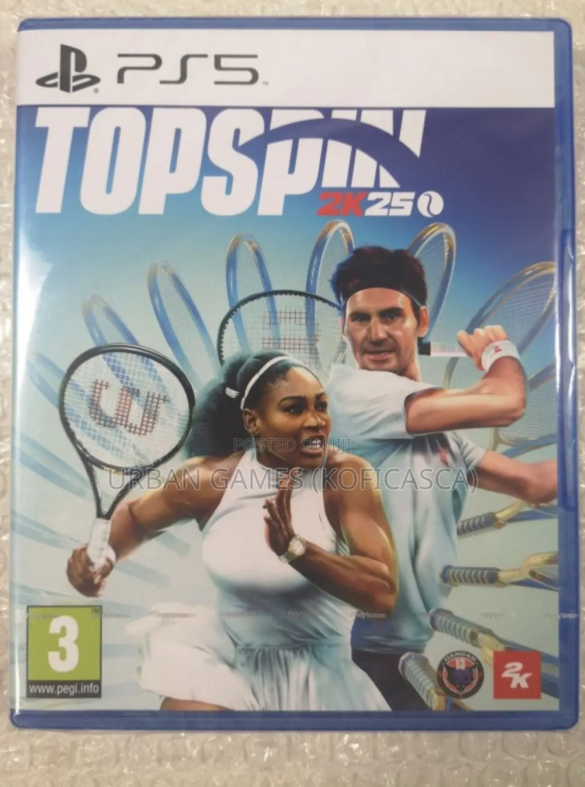 Topspin 2k25 Tennis Ps5 Sealed