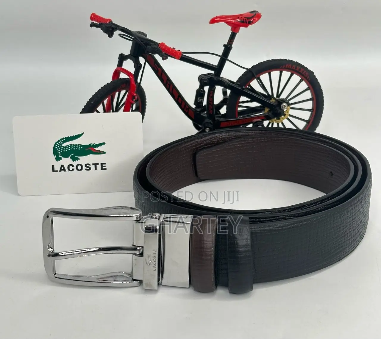 Men’S Casual Simple Buckle Leather Belts