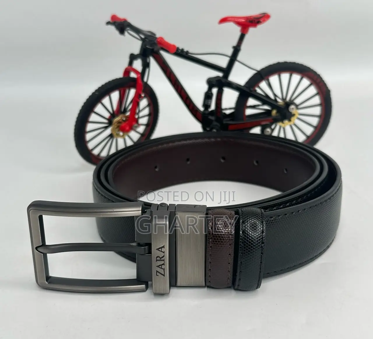 Men’S Casual Simple Buckle Leather Belts