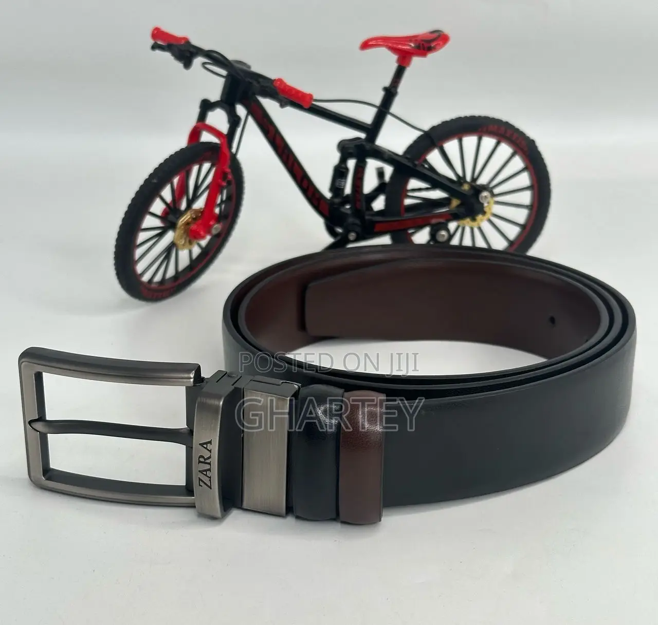 Men’S Casual Simple Buckle Leather Belts