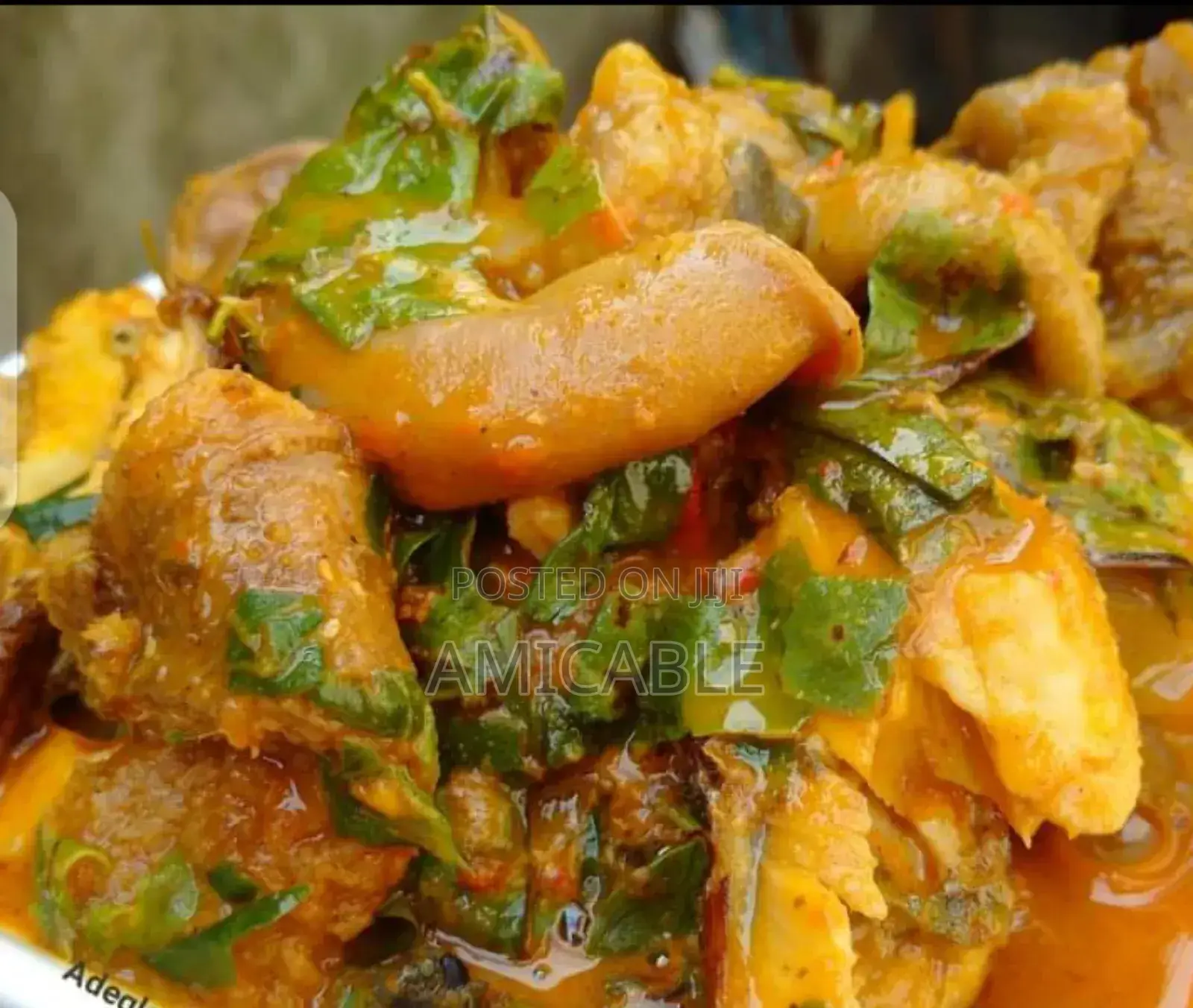 Delicious Nigerian Oha Soup