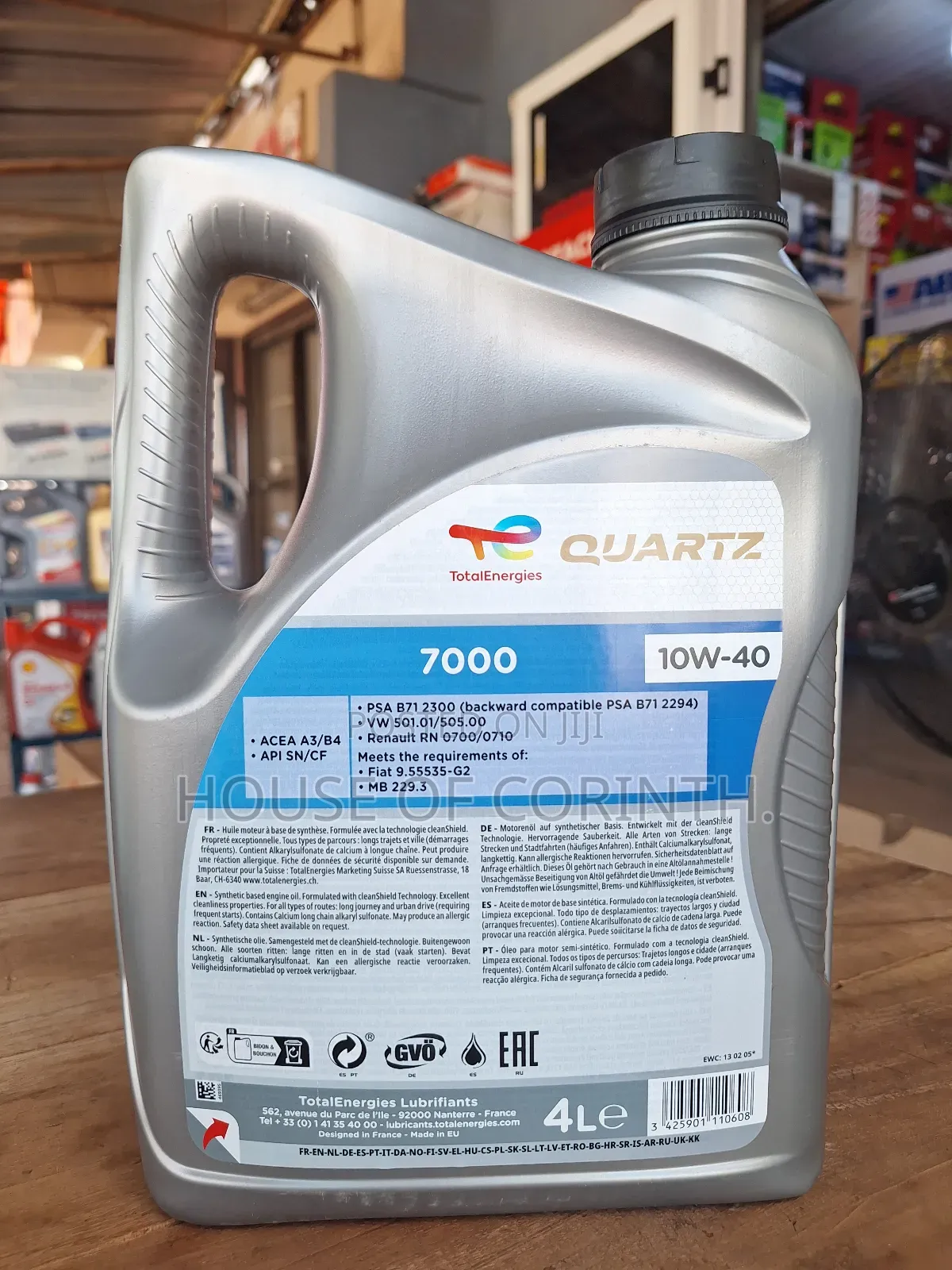Total Quartz 7000 10w40 4l