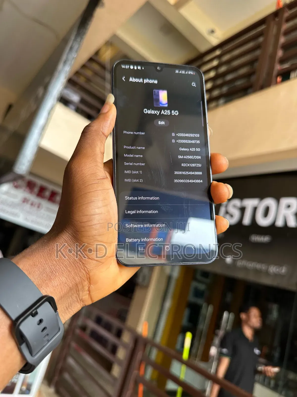 Samsung Galaxy A25 128 GB Blue