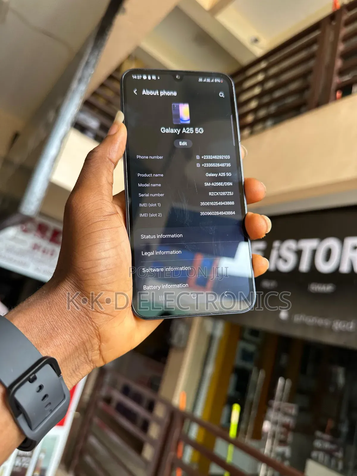 Samsung Galaxy A25 128 GB Blue
