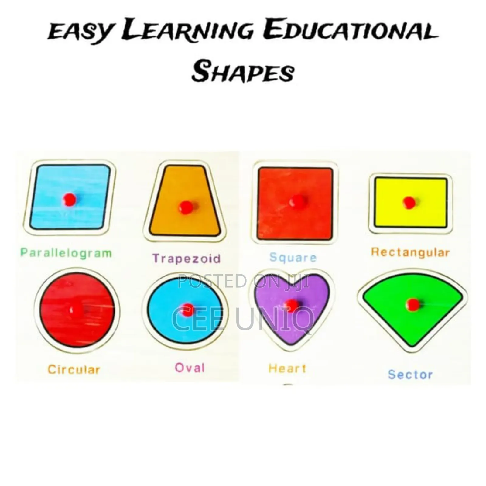 Wooden Shapes Board