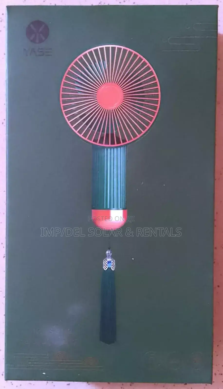 Rechargeable Hand Fan / Bridal Hand Fan