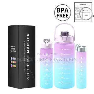 3in1 Water Bottle Set