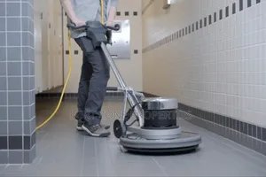 Tiles and Glass Cleaning With Cleantex