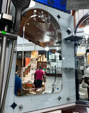 Mirror With Shelves