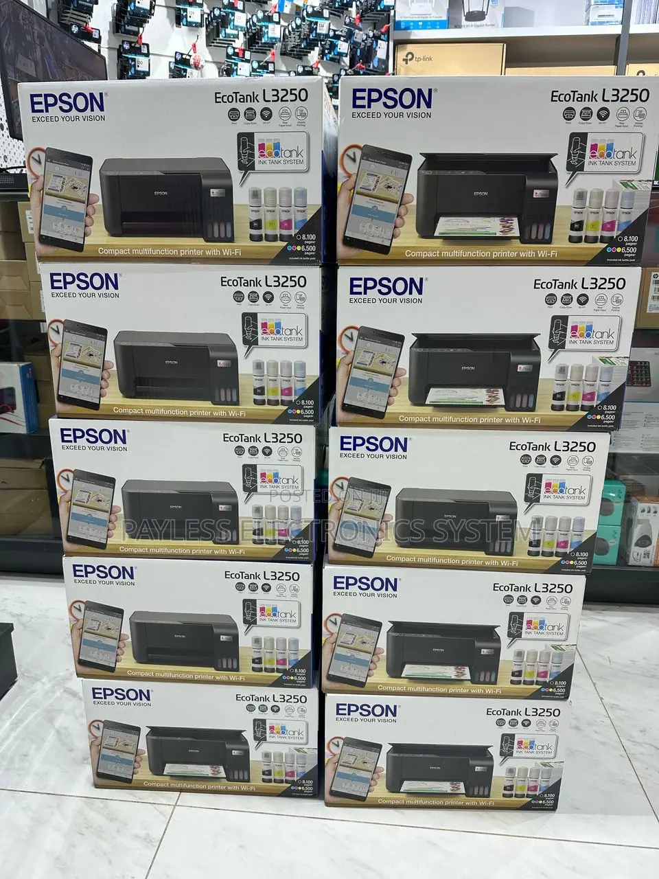 Epson Ecotank L3250 A4 Wifi All-in-One Ink Tank Printer
