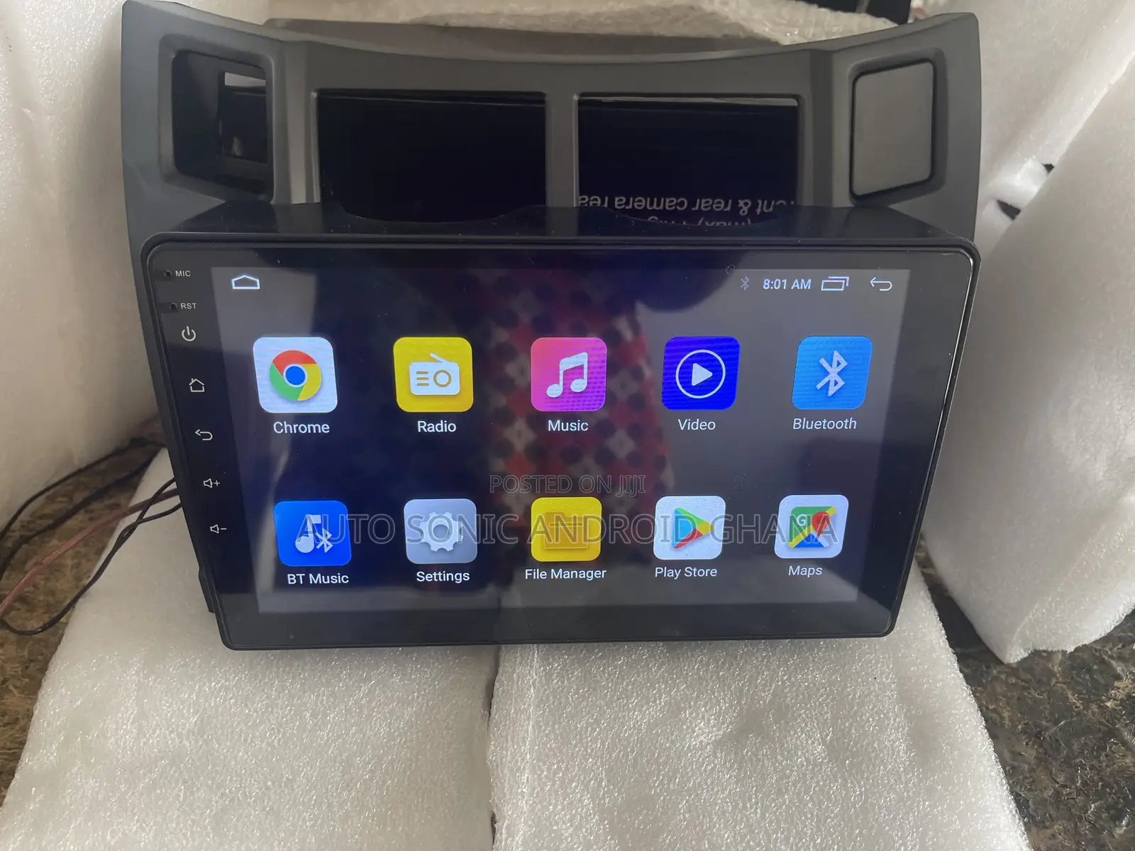 Toyota Vitz 2010 Android Stereos Upgrade,Original Screen