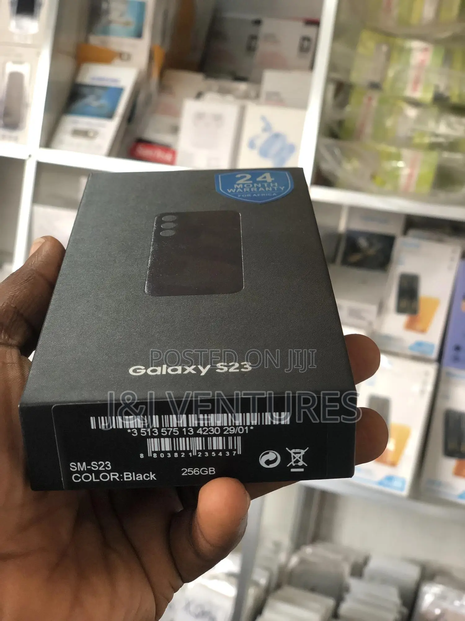 New Samsung Galaxy S23 256 GB Black