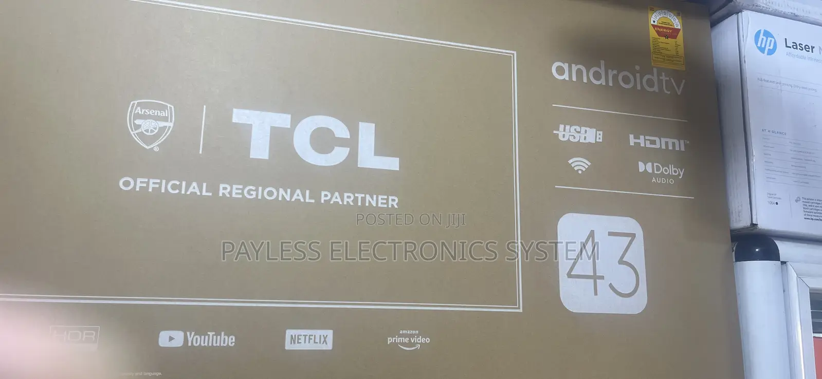 TCL 43'' Led 43s4500a FHD Smart Android Television