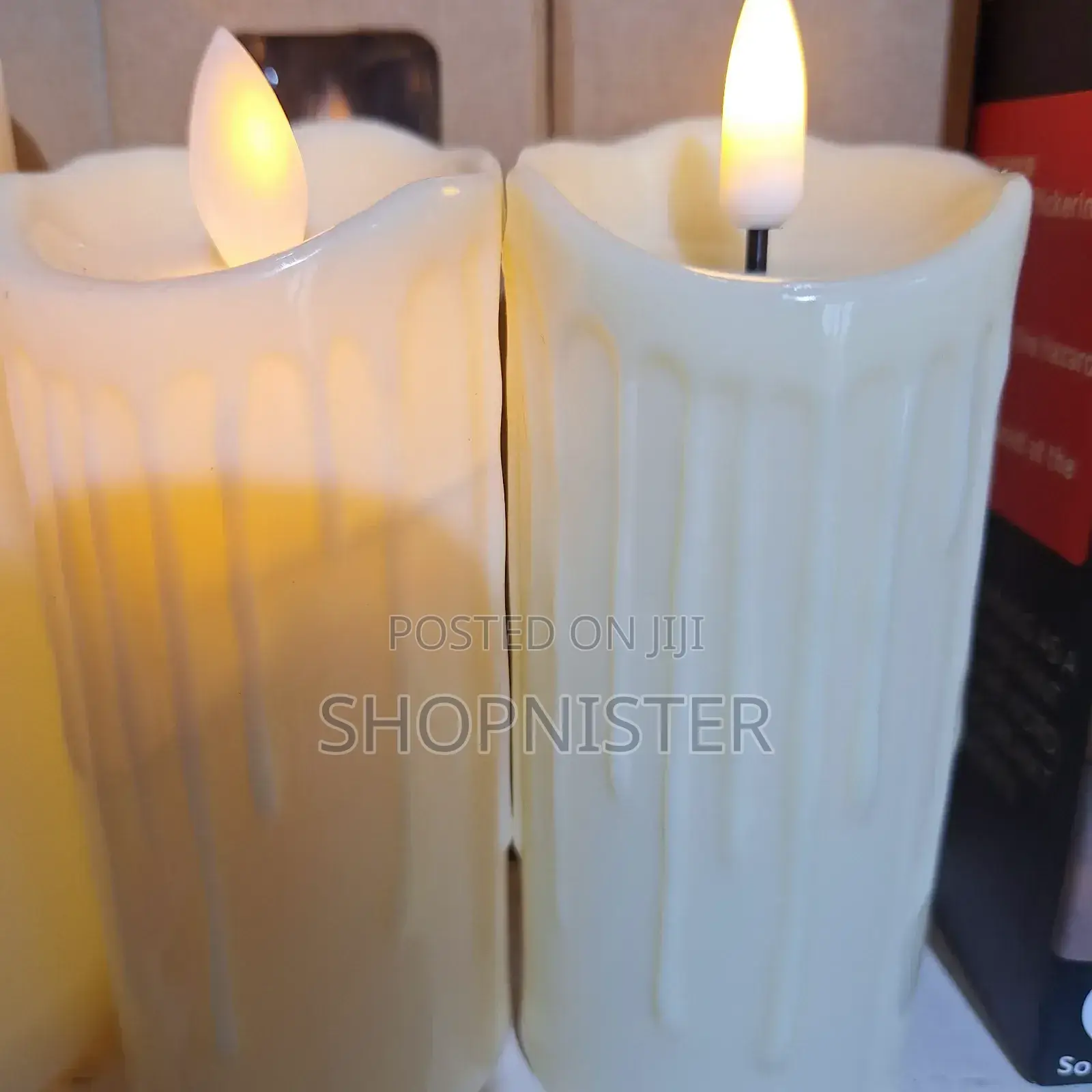 2 PCS Led Candle Light 4 Inches Rechargeable