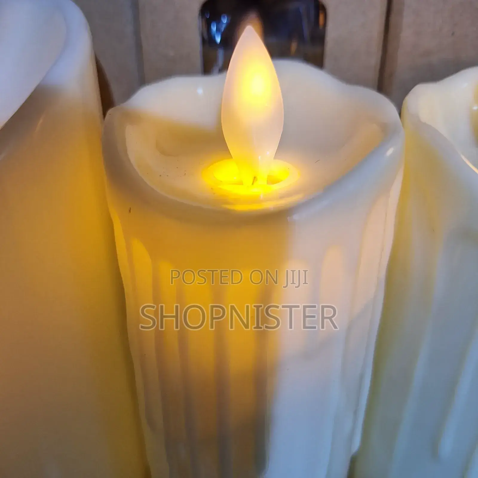 2 PCS Led Candle Light 4 Inches Rechargeable