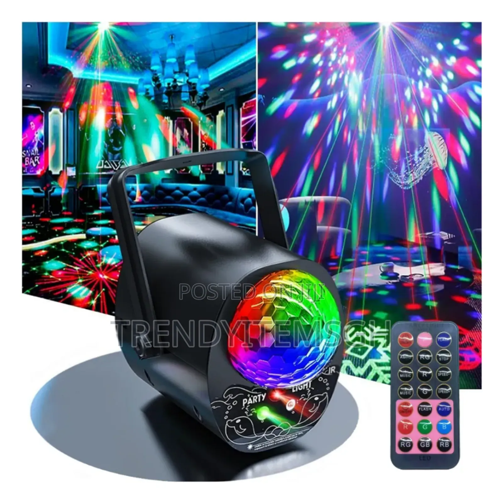 Party Dj Disco Magic Ball RGB Laser Light