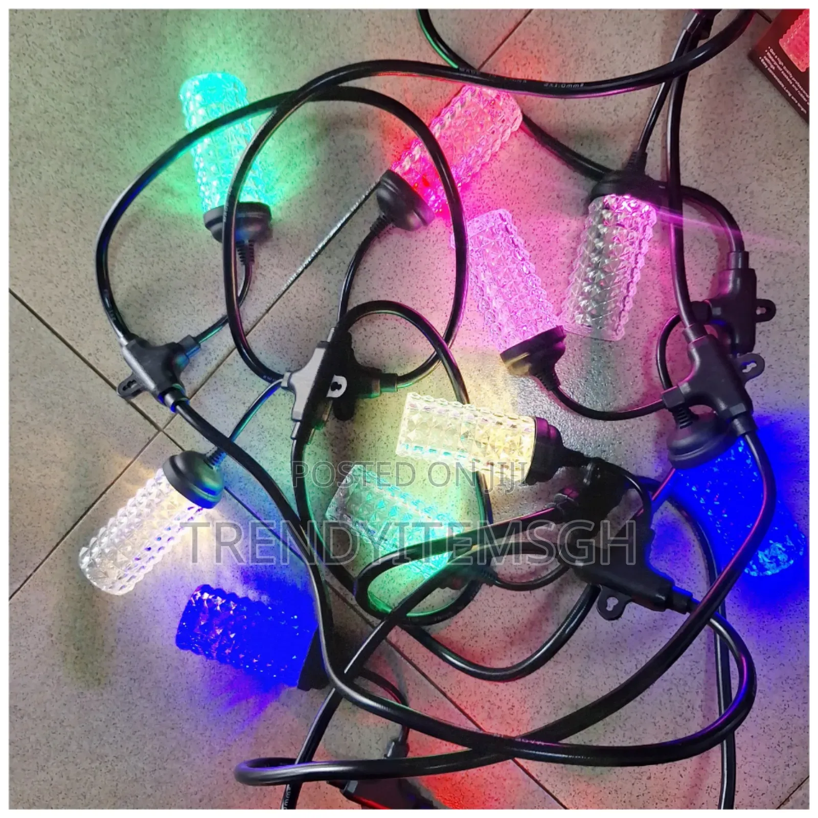 5m Multicolored Garden Patio String Light