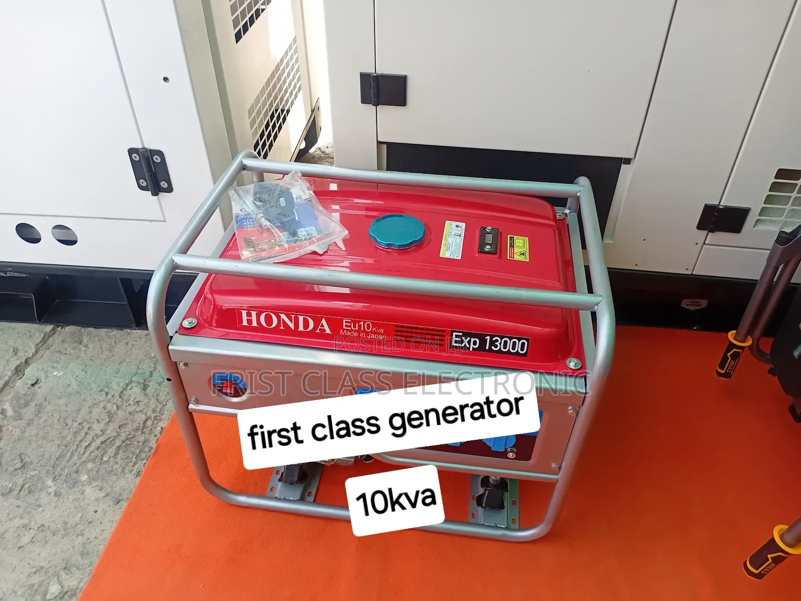 Disaster Relief 10kva Petrol Power Supply Unit