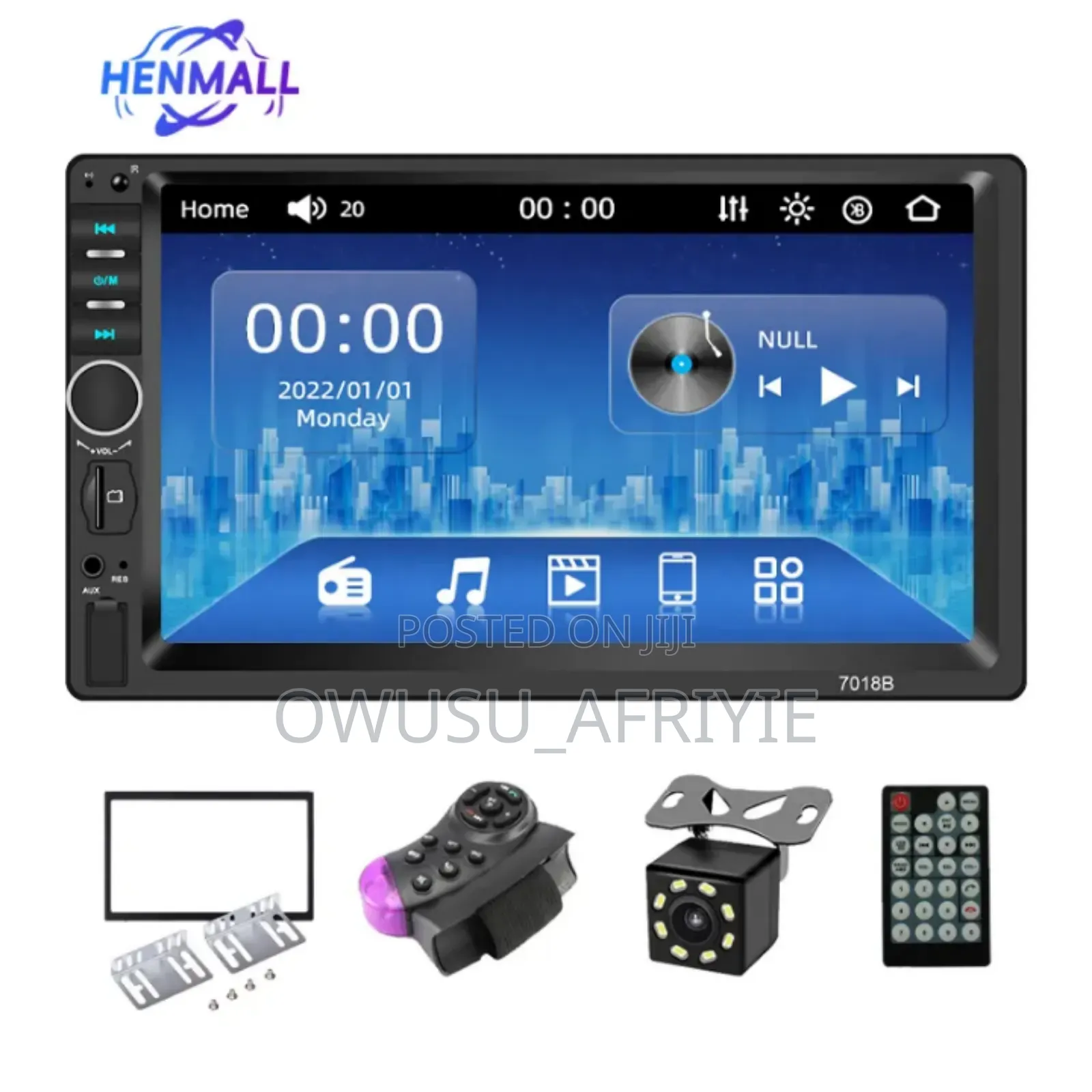 7" Car Tape Touch Screen DVD Player Stereo Monitor