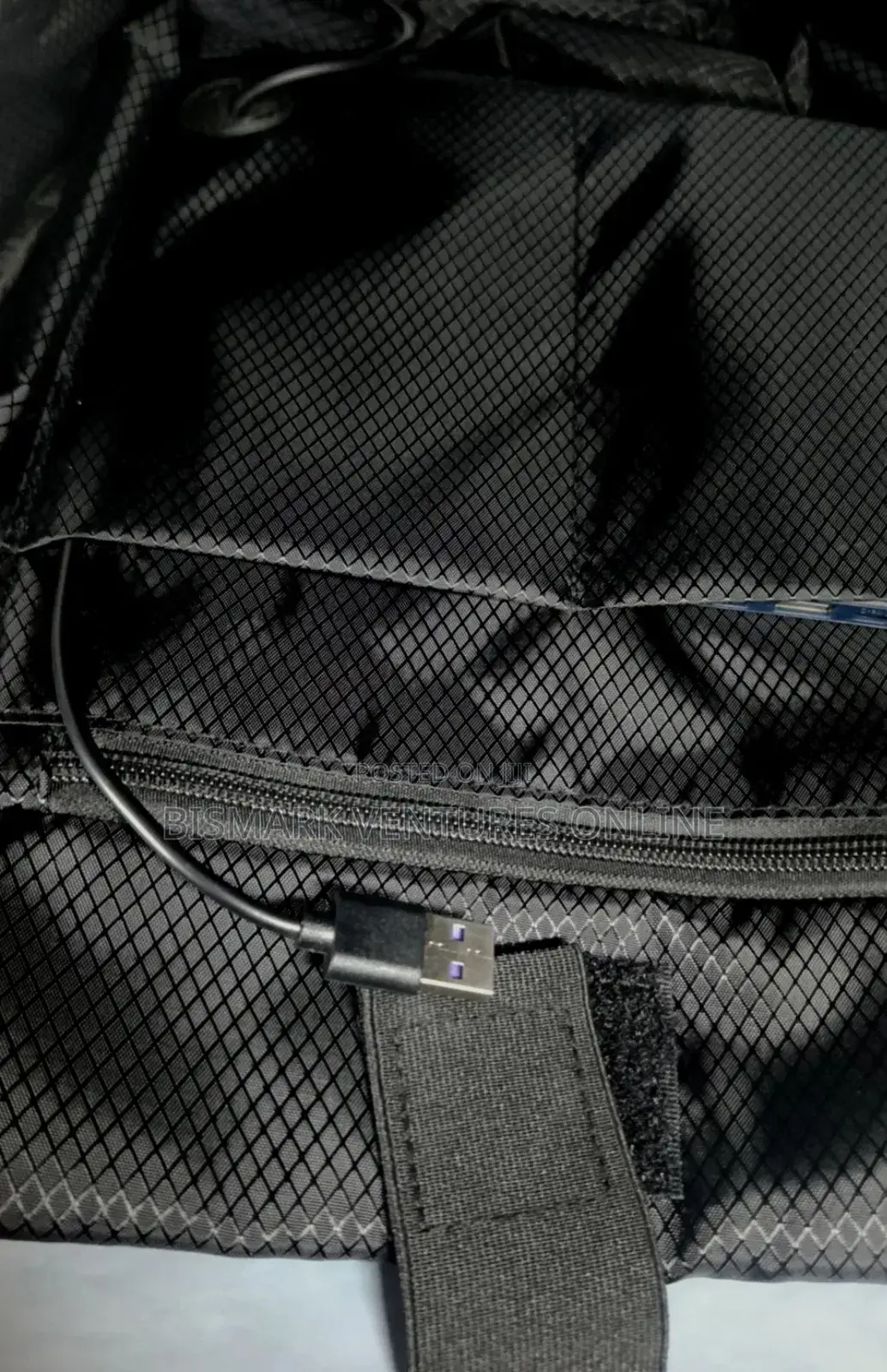 Motorcycle Backpack Carbon Fiber , Led Backpack