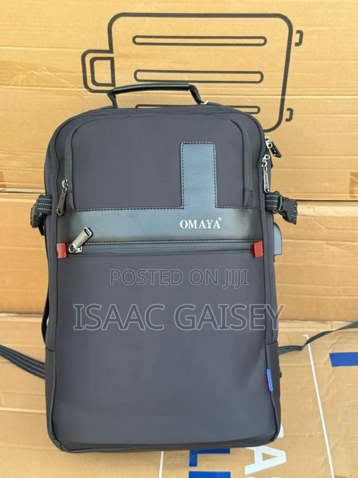 18" Omaya Backpacks With Usb Port With Real Pictures