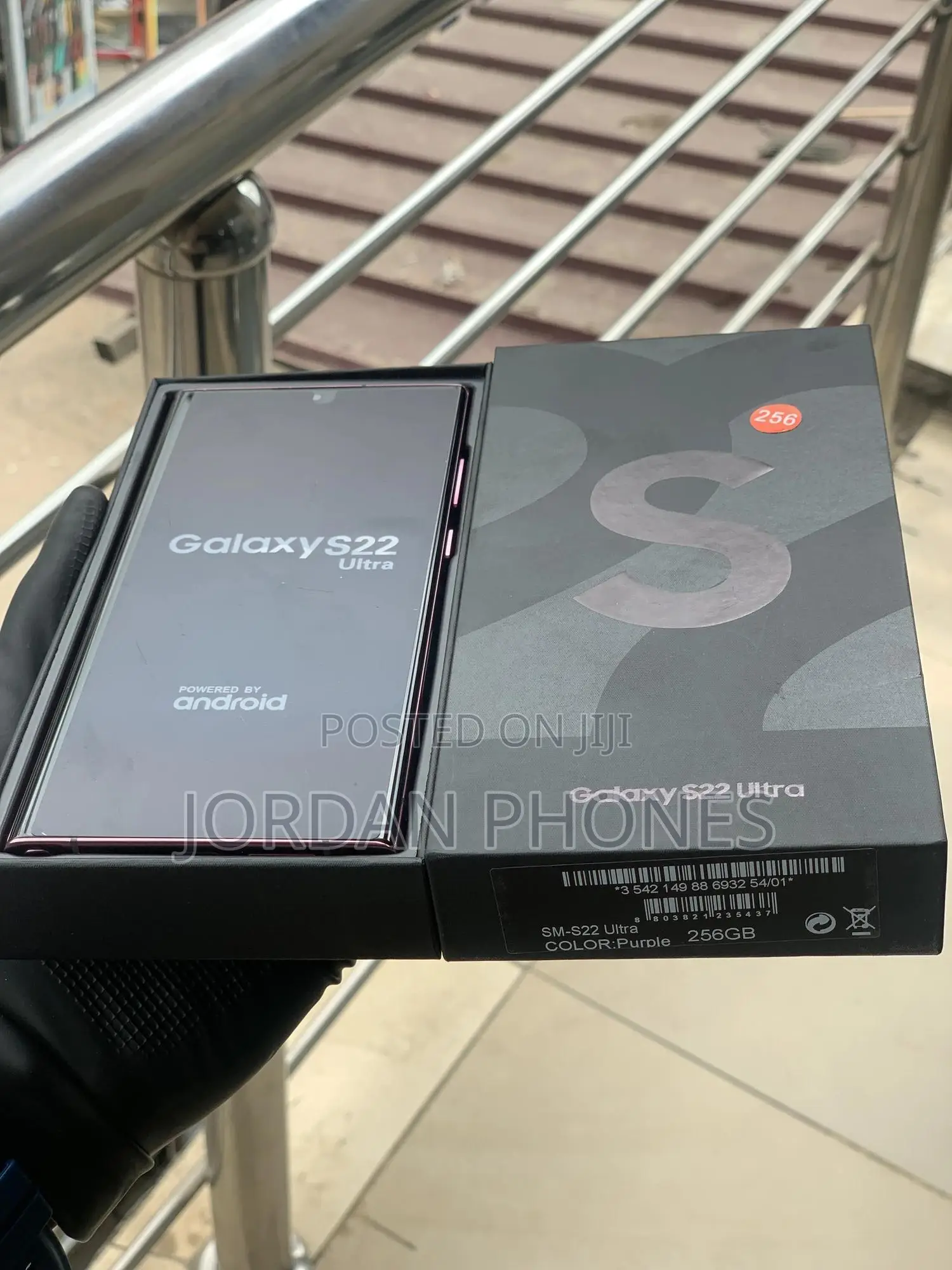 New Samsung Galaxy S22 Ultra 5G 256 GB Purple