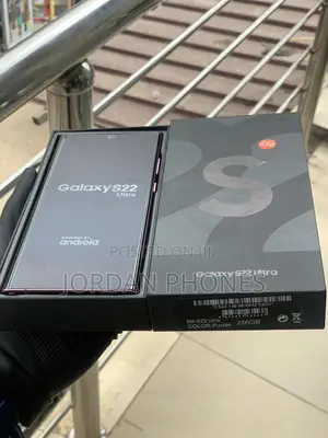 New Samsung Galaxy S22 Ultra 5G 256 GB Purple
