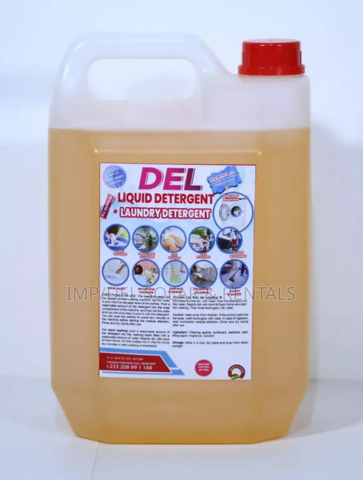 Multipurpose Liquid Detergent / Soap / Laundry Detergent