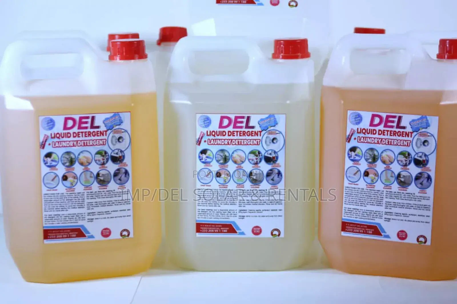 Multipurpose Liquid Detergent / Soap / Laundry Detergent