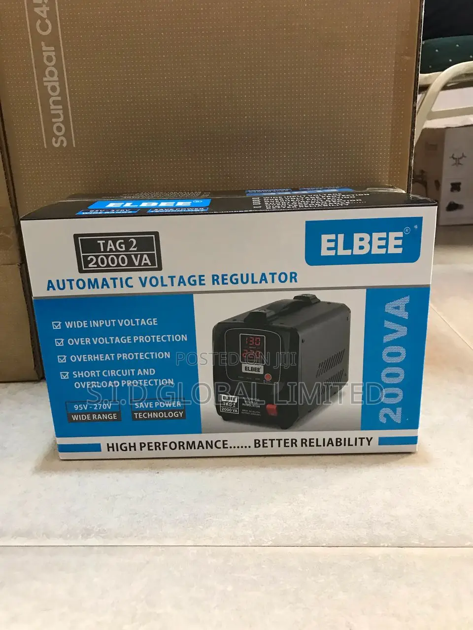 "Elbee Voltage Regulator- Reliable Power Solutions"