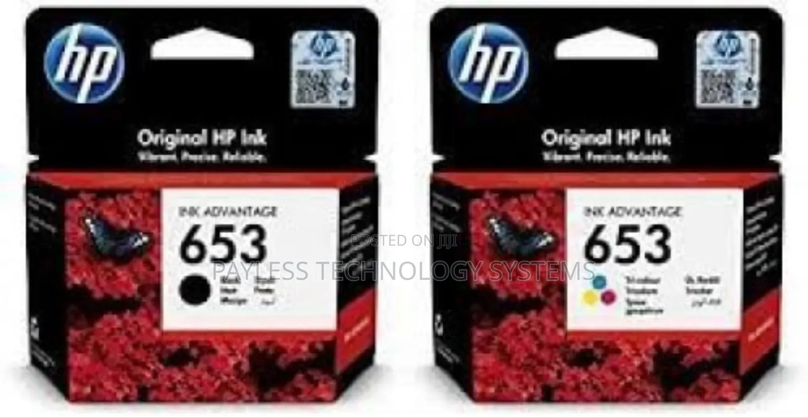 Hp 653 Ink Cartridges