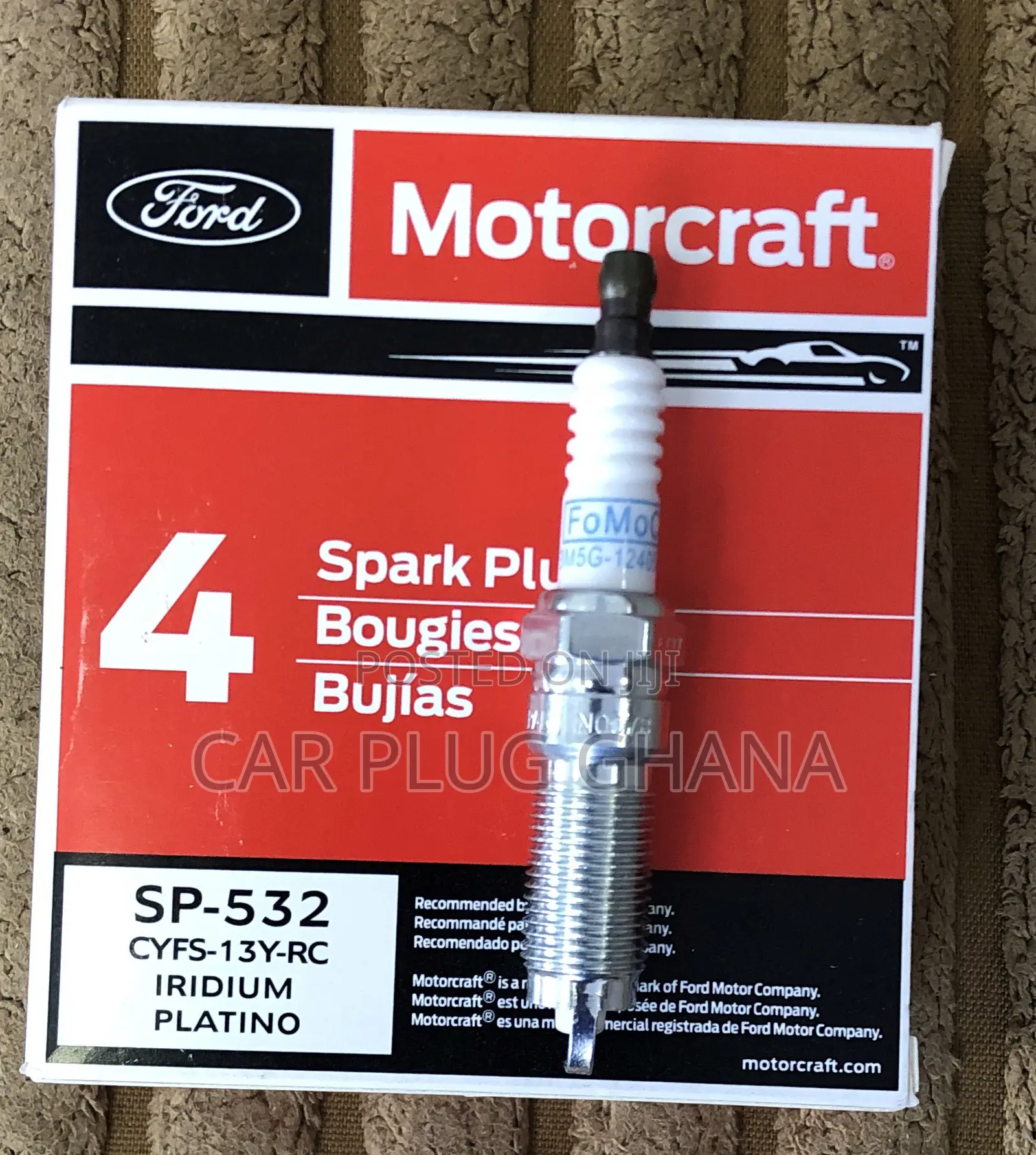 Motorcraft Sp532 Sp490 Sp580 Iridium Platinum Spark Plugs