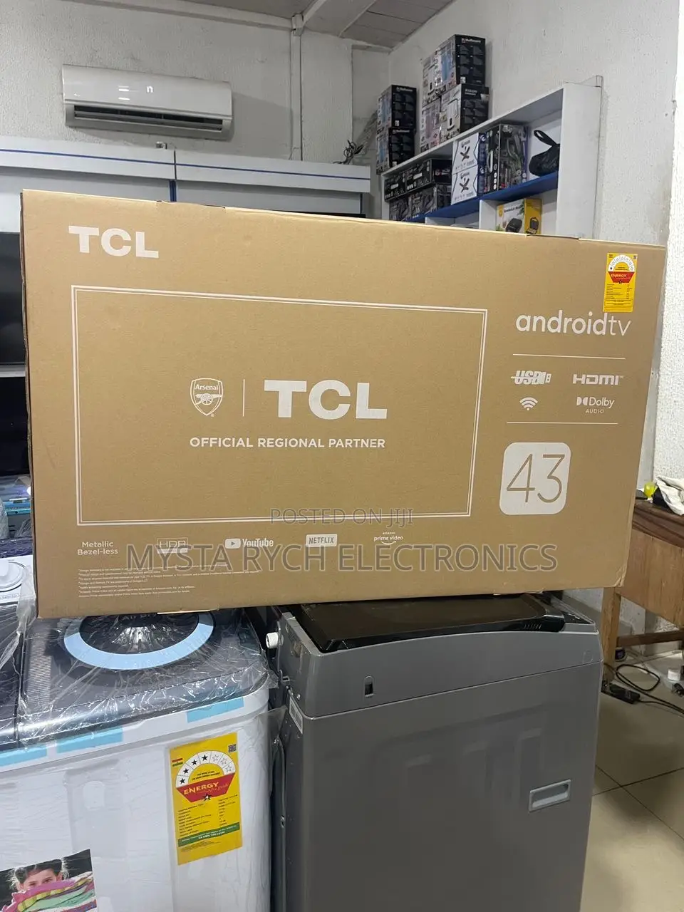 2025 New 43inch TCL Android Smart Tv