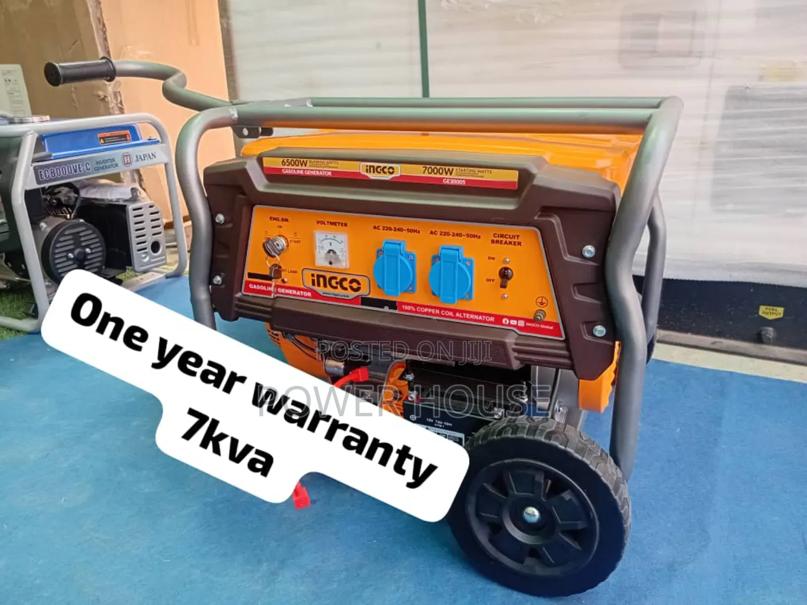 Focal Ingco 7kva Petrol 7000watts Generator Ingco