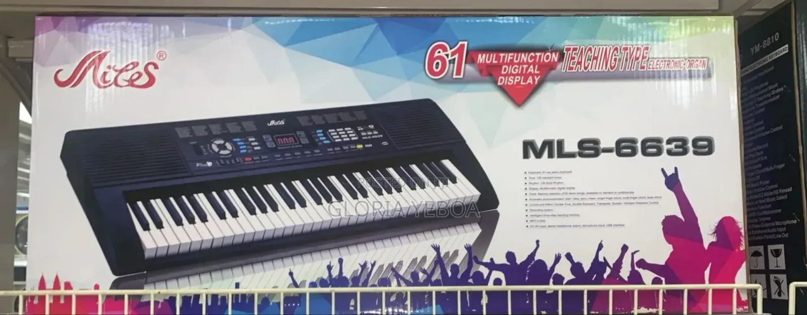 Miles Keyboard/Organ