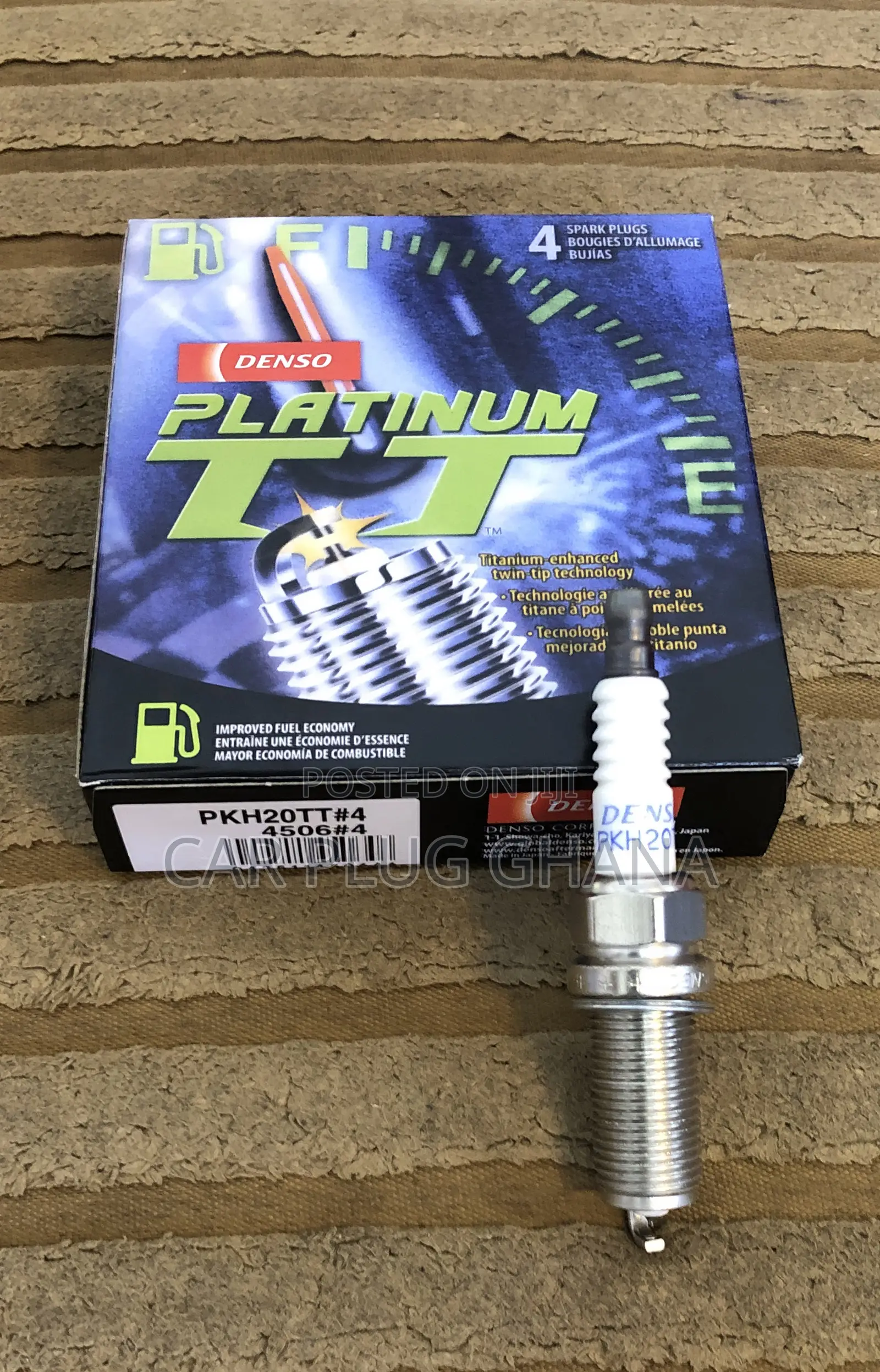 Denso Platinum Tt Pkh20tt 16 Long Spark Plug