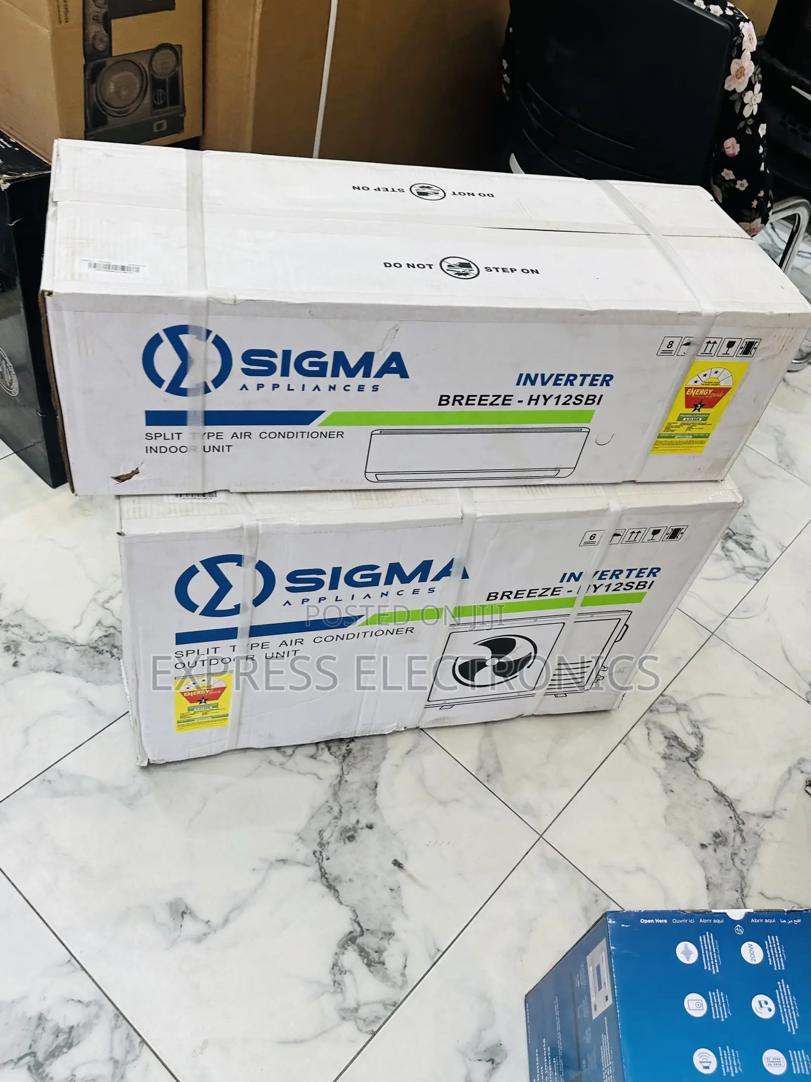 Split Type Air Conditioner Sigma Inverter 1.5hp