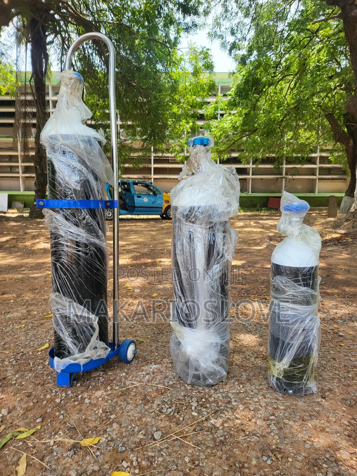 Oxygen Cylinders of All Sizes
