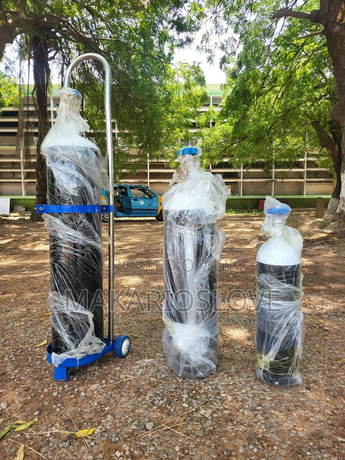 Oxygen Cylinders of All Sizes