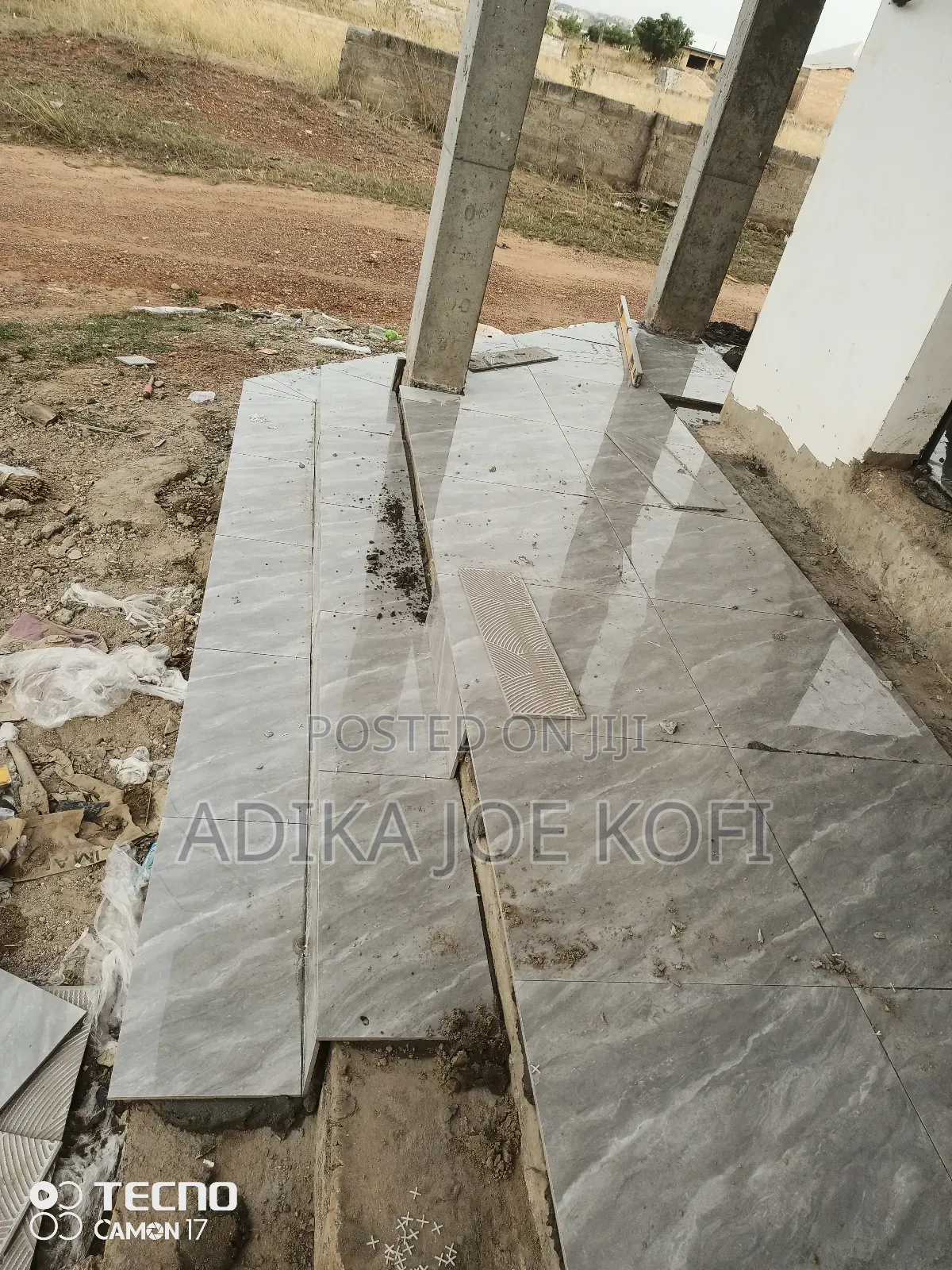 Tiles Workers Interior Design and Exterior Design